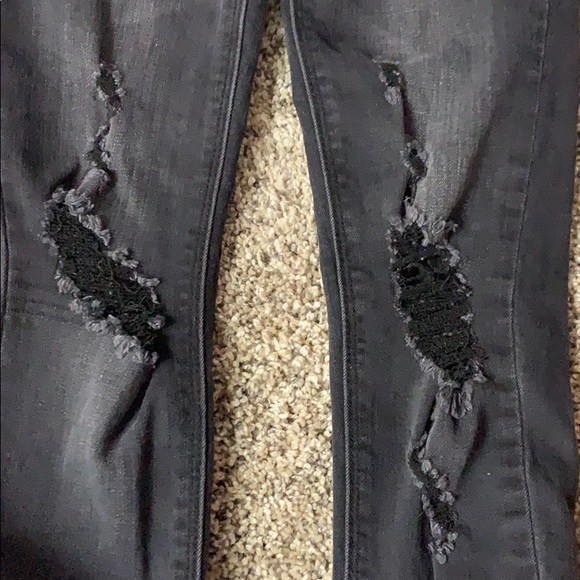 Rue 21 black denim jeans - Picture 3 of 6